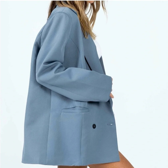 NWT Lioness Wyoming Blazer in Slate. Size Large. - Picture 3 of 7